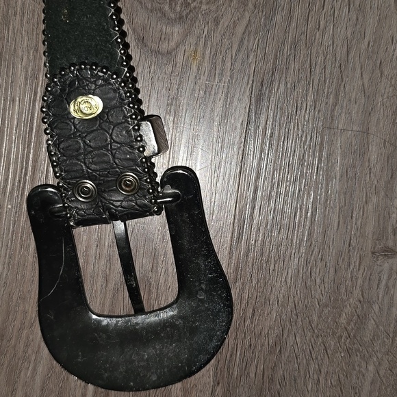 Western Vintage  Cow Girl Buckle Belt - Studded - Picture 2 of 7